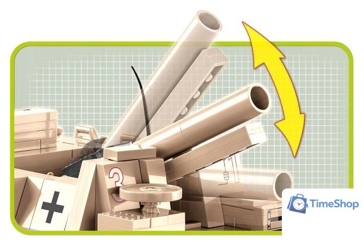 Конструктор Cobi World War II 2528 Sturmpanzer II - Изображение №7 — Интернет-магазин Time-Shop