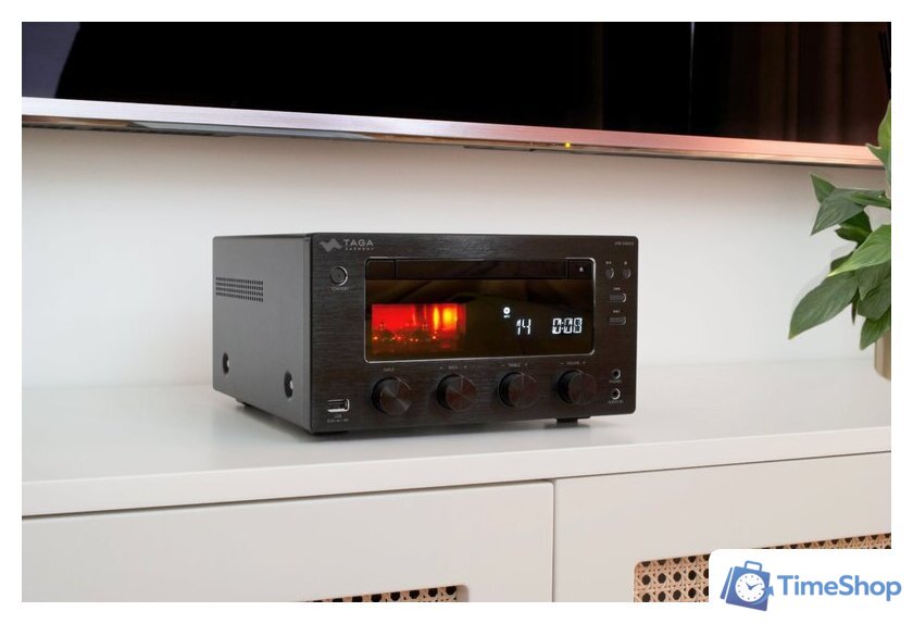 CD-ресивер Taga Harmony HTR-1000CD v.3 (черный) - Изображение №2 — Интернет-магазин Time-Shop