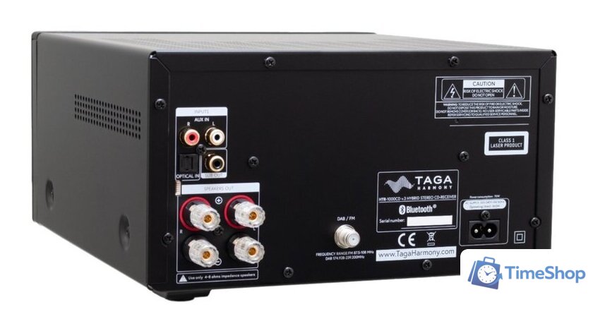 CD-ресивер Taga Harmony HTR-1000CD v.3 (черный) - Изображение №3 — Интернет-магазин Time-Shop