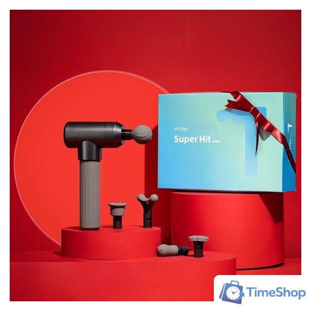 Перкуссионный массажер Fittop SuperHit Pro FSP951 - Изображение №10 — Интернет-магазин Time-Shop