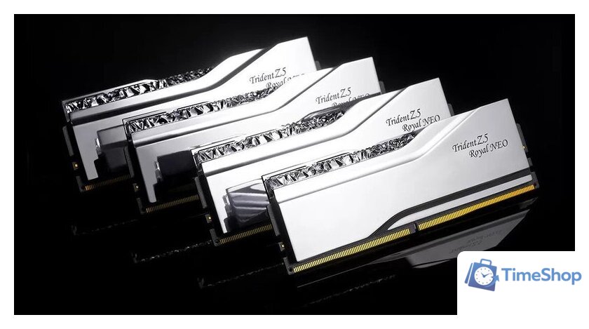 Оперативная память G.Skill Trident Z5 Royal Neo 2x32ГБ DDR5 6000 МГц F5-6000J2836G32GX2-TR5NS - Изображение №6 — Интернет-магазин Time-Shop