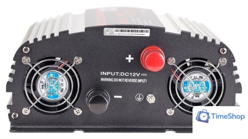 Автомобильный инвертор GEOFOX MD 1500W - Изображение №3 — Интернет-магазин Time-Shop