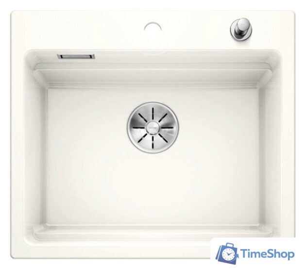 Кухонная мойка Blanco Etagon 6 (глянцевый белый) 525156 - Изображение №1 — Интернет-магазин Time-Shop