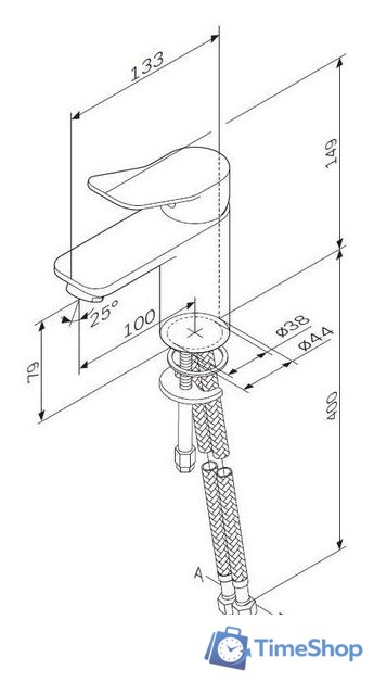Смеситель AM.PM X-Joy F85A02100 - Изображение №7 — Интернет-магазин Time-Shop