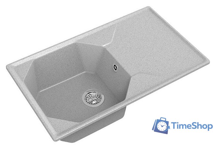 Кухонная мойка GranFest GF-U-840L (серый) - Изображение №1 — Интернет-магазин Time-Shop