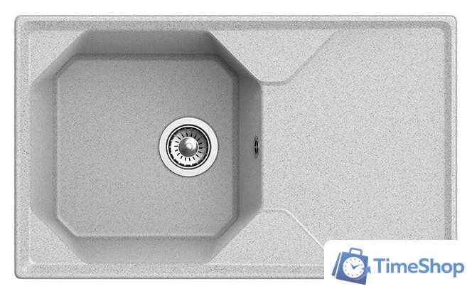 Кухонная мойка GranFest GF-U-840L (серый) - Изображение №2 — Интернет-магазин Time-Shop
