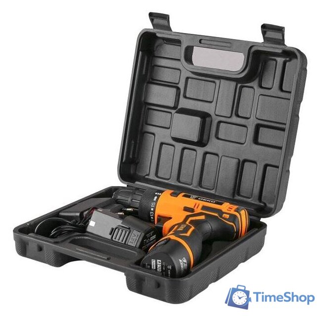 Дрель-шуруповерт Deko Banger SET 3 063-4130 (с 2-мя АКБ, кейс) - Изображение №3 — Интернет-магазин Time-Shop