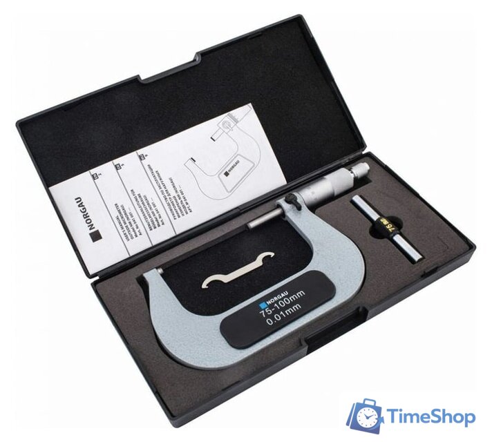 Микрометр Norgau 41001100 - Изображение №2 — Интернет-магазин Time-Shop