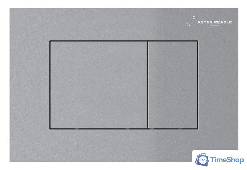 Инсталляция для унитаза Asten Readle Zentralmodul AR0501-0601M c кнопкой сатин (хром матовый) - Изображение №3 — Интернет-магазин Time-Shop