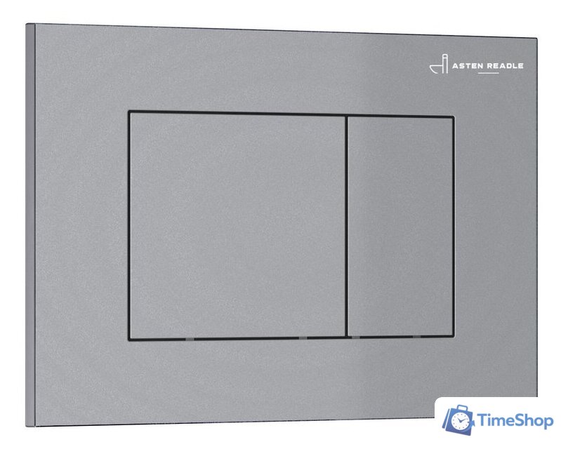 Инсталляция для унитаза Asten Readle Zentralmodul AR0501-0601M c кнопкой сатин (хром матовый) - Изображение №4 — Интернет-магазин Time-Shop
