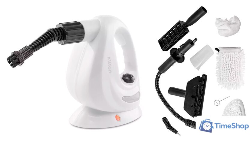 Пароочиститель Kitfort KT-9118 - Изображение №1 — Интернет-магазин Time-Shop