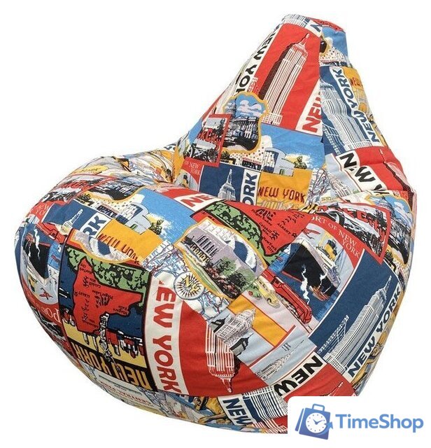 Кресло-мешок Flagman Груша Мега Г3.4-12 Найс А01 - Изображение №1 — Интернет-магазин Time-Shop