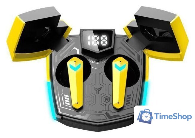 Наушники Canyon Doublebee GTWS-2 (черный/желтый) - Изображение №2 — Интернет-магазин Time-Shop