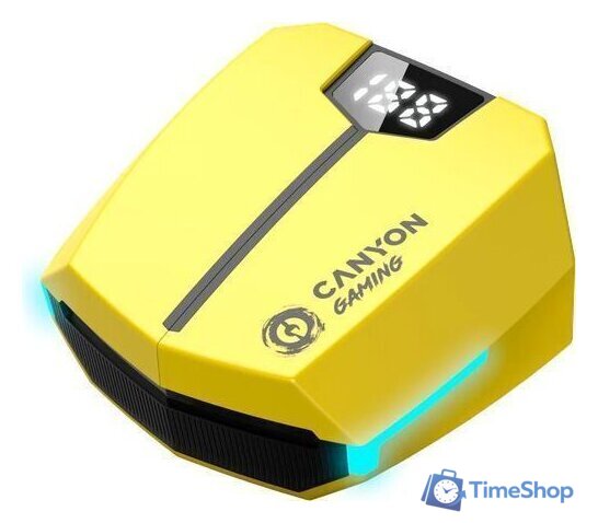 Наушники Canyon Doublebee GTWS-2 (черный/желтый) - Изображение №5 — Интернет-магазин Time-Shop