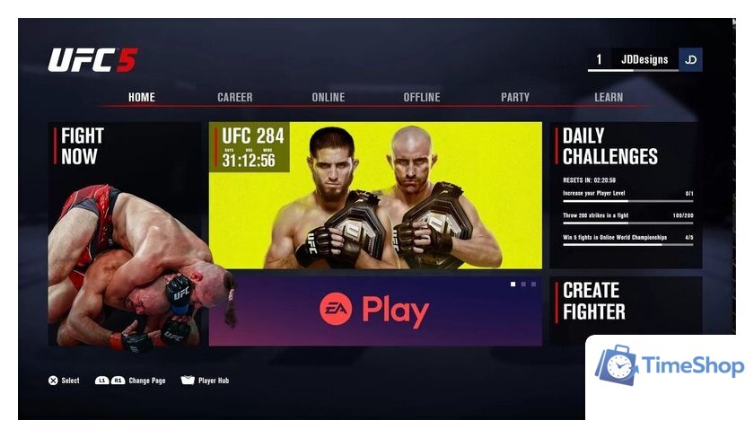  UFC 5 для PlayStation 5 - Изображение №4 — Интернет-магазин Time-Shop
