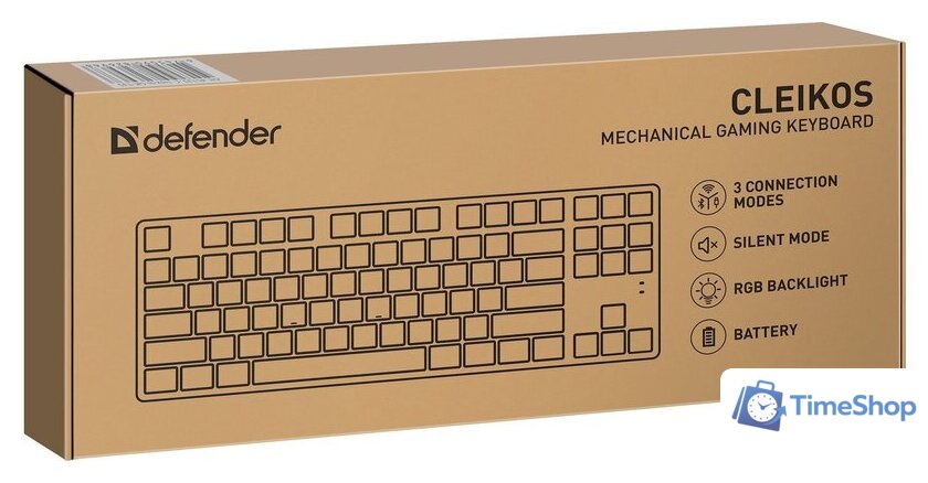 Клавиатура Defender Cleikos GK-135 - Изображение №9 — Интернет-магазин Time-Shop