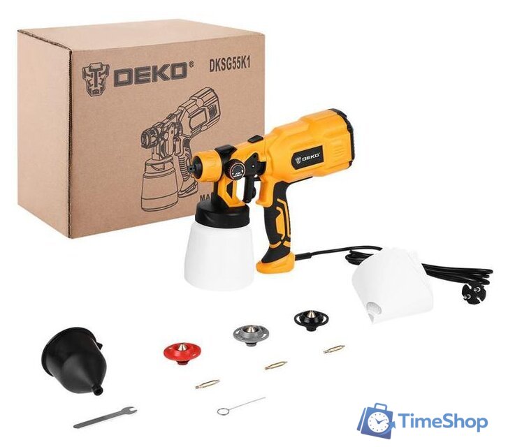 Краскораспылитель Deko DKSG55K1 HVLP - Изображение №3 — Интернет-магазин Time-Shop