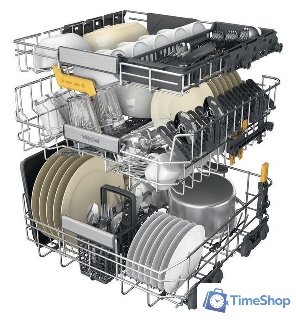 Встраиваемая посудомоечная машина Whirlpool W8I HT58 TS - Изображение №9 — Интернет-магазин Time-Shop