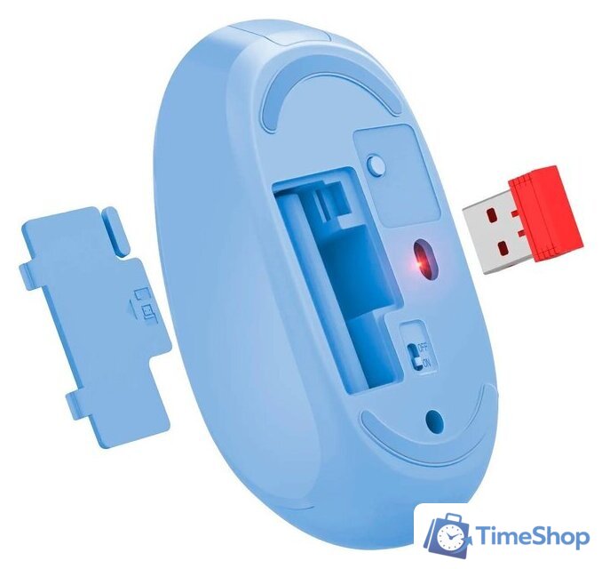 Мышь Defender Smart MM-396 (синий) - Изображение №4 — Интернет-магазин Time-Shop