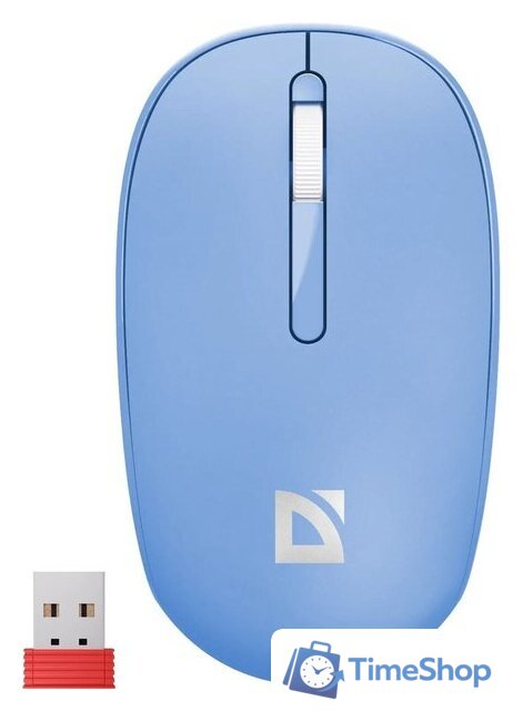 Мышь Defender Smart MM-396 (синий) - Изображение №2 — Интернет-магазин Time-Shop