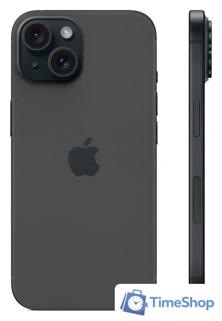 Телефон Apple iPhone 15 128GB (черный) - Изображение №2 — Интернет-магазин Time-Shop
