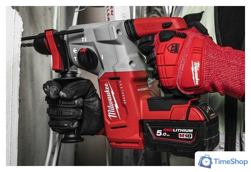 Перфоратор Milwaukee M18 FIXTEC M18BLHX-0X 4933478891 (без АКБ, кейс) - Изображение №18 — Интернет-магазин Time-Shop