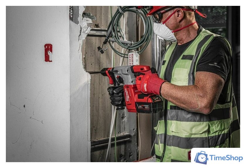 Перфоратор Milwaukee M18 FIXTEC M18BLHX-0X 4933478891 (без АКБ, кейс) - Изображение №15 — Интернет-магазин Time-Shop