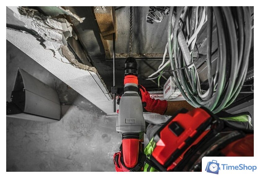 Перфоратор Milwaukee M18 FIXTEC M18BLHX-0X 4933478891 (без АКБ, кейс) - Изображение №14 — Интернет-магазин Time-Shop