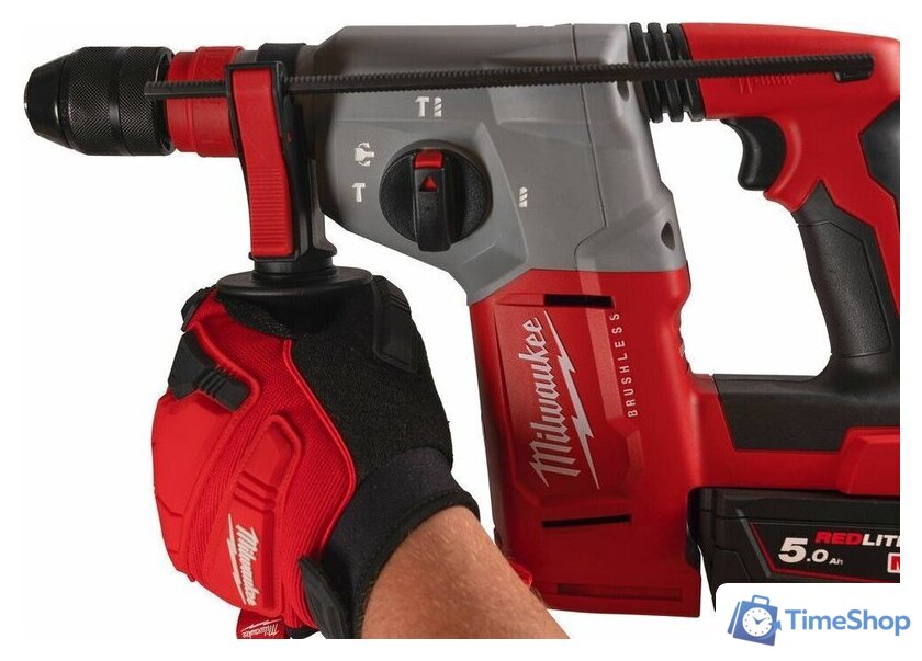 Перфоратор Milwaukee M18 FIXTEC M18BLHX-0X 4933478891 (без АКБ, кейс) - Изображение №4 — Интернет-магазин Time-Shop