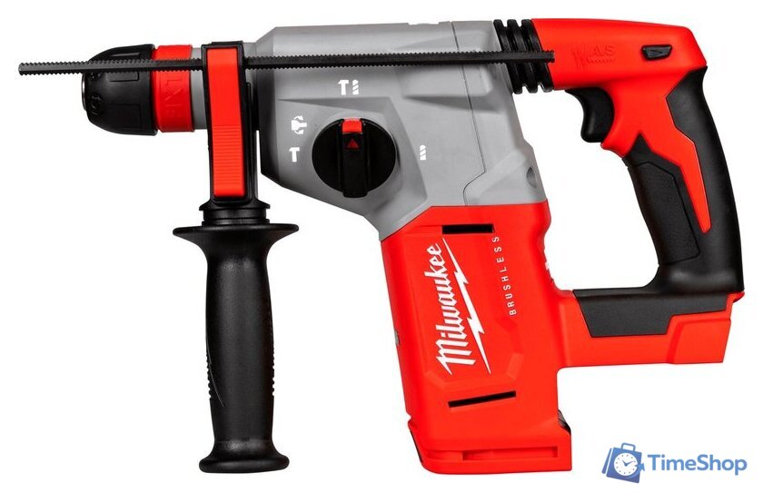 Перфоратор Milwaukee M18 FIXTEC M18BLHX-0X 4933478891 (без АКБ, кейс) - Изображение №2 — Интернет-магазин Time-Shop