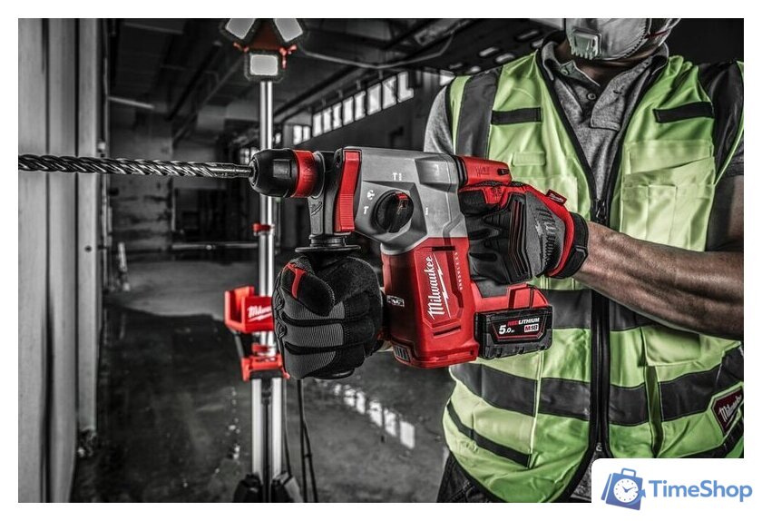 Перфоратор Milwaukee M18 FIXTEC M18BLHX-0X 4933478891 (без АКБ, кейс) - Изображение №17 — Интернет-магазин Time-Shop