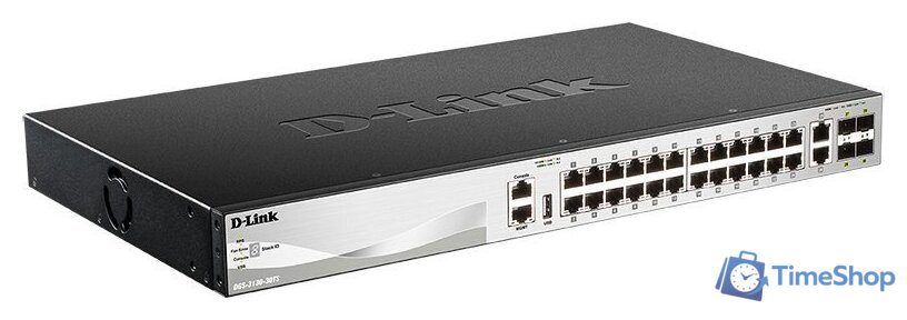 Управляемый коммутатор 3-го уровня D-Link DGS-3130-30TS/A1A - Изображение №2 — Интернет-магазин Time-Shop