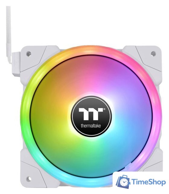 Комплект вентиляторов для корпуса с контроллером Thermaltake SWAFAN EX14 RGB White TT Premium Edition CL-F162-PL14SW-A - Изображение №5 — Интернет-магазин Time-Shop