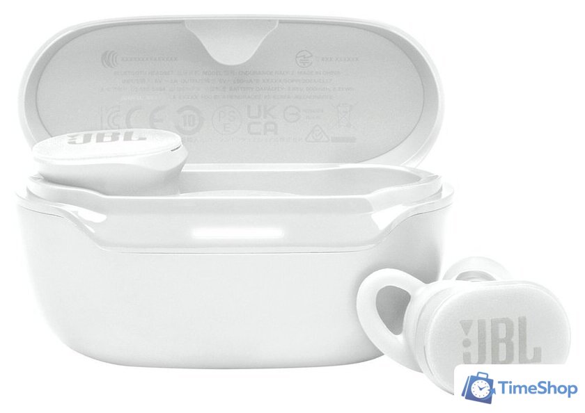 Наушники JBL Endurance Race 2 (белый) - Изображение №1 — Интернет-магазин Time-Shop
