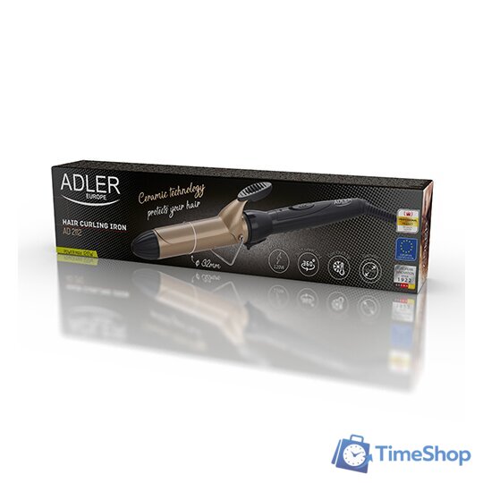 Круглая  плойка Adler AD 2112 - Изображение №5 — Интернет-магазин Time-Shop