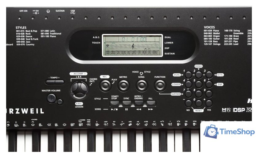 Синтезатор Kurzweil KP70 - Изображение №5 — Интернет-магазин Time-Shop