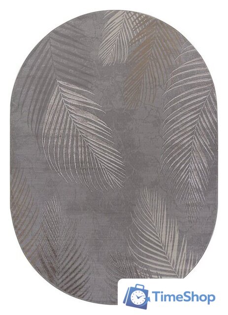 Ковер для жилой комнаты Merinos Liman F167-OVAL-GRAY (2х2.9) - Изображение №1 — Интернет-магазин Time-Shop