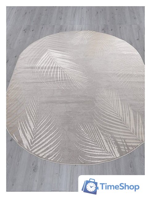 Ковер для жилой комнаты Merinos Liman F167-OVAL-GRAY (2х2.9) - Изображение №3 — Интернет-магазин Time-Shop