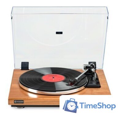 Виниловый проигрыватель Rekkord Audio F400 (2M Red, коричневый) - Изображение №1 — Интернет-магазин Time-Shop