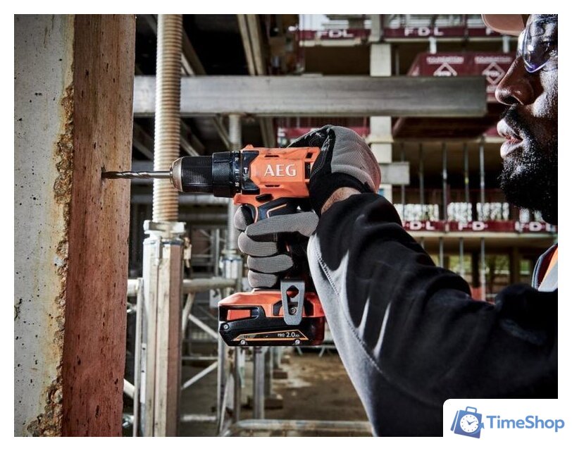 Ударная дрель-шуруповерт AEG Powertools BSB18G4-0 4935478632 (без АКБ) - Изображение №3 — Интернет-магазин Time-Shop