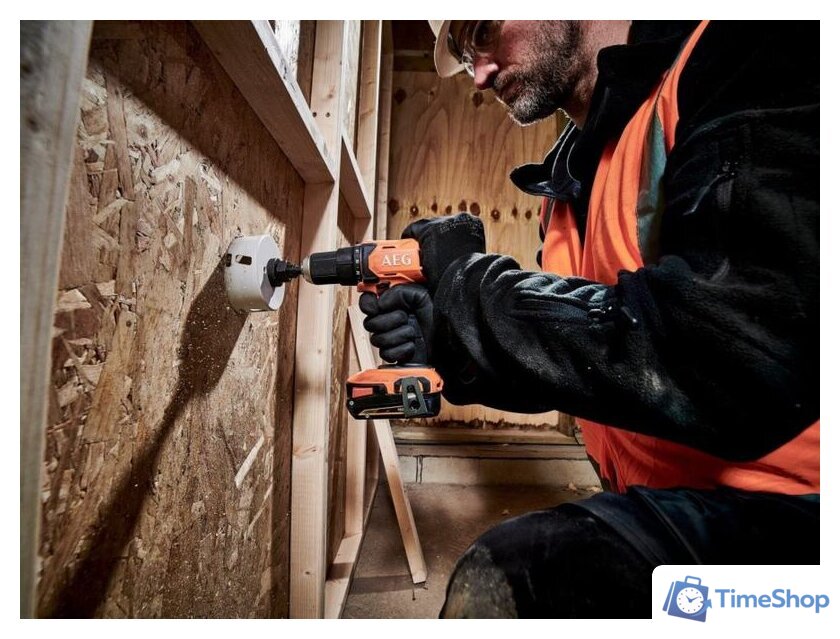 Ударная дрель-шуруповерт AEG Powertools BSB18G4-0 4935478632 (без АКБ) - Изображение №5 — Интернет-магазин Time-Shop