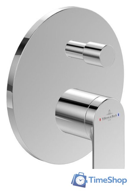 Смеситель без скрытого механизма Villeroy & Boch O.Novo Chrom TVS10435300061 - Изображение №1 — Интернет-магазин Time-Shop