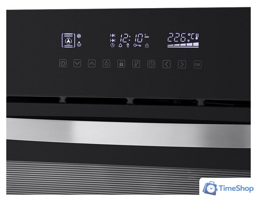 Электрический духовой шкаф MAUNFELD EOEH.5811B - Изображение №9 — Интернет-магазин Time-Shop