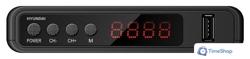 Приемник цифрового ТВ Hyundai H-DVB520 - Изображение №1 — Интернет-магазин Time-Shop