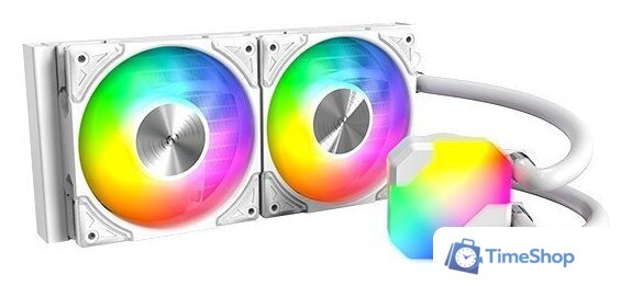 Система жидкостного охлаждения для процессора Montech HyperFlow ARGB 240 (белый) - Изображение №1 — Интернет-магазин Time-Shop
