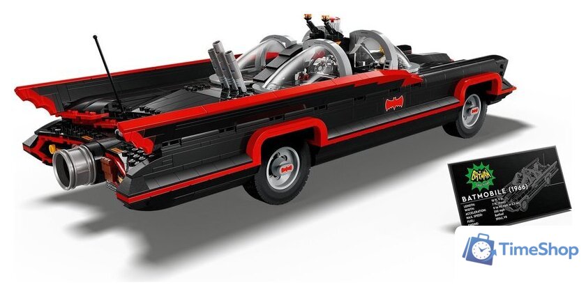Конструктор LEGO Batman 76328 Классический телесериал Бэтмобиль - Изображение №6 — Интернет-магазин Time-Shop