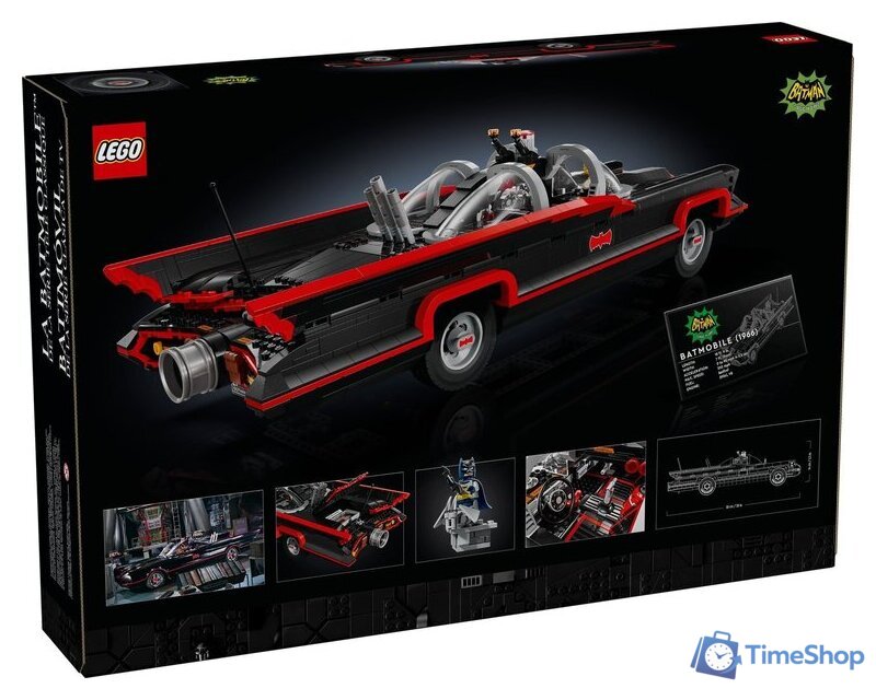 Конструктор LEGO Batman 76328 Классический телесериал Бэтмобиль - Изображение №2 — Интернет-магазин Time-Shop