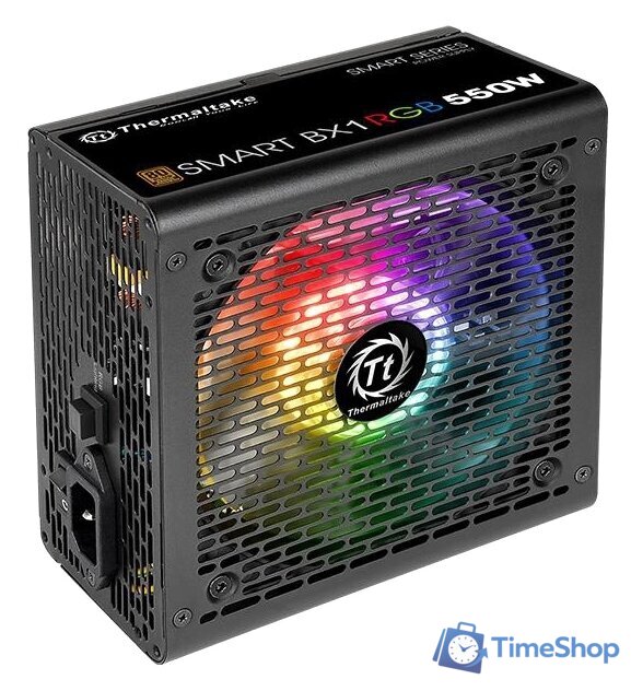 Блок питания Thermaltake Smart BX1 RGB 550W SP-550AH2NKB-2 - Изображение №1 — Интернет-магазин Time-Shop