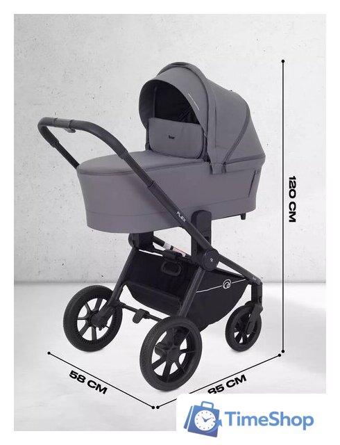 Универсальная коляска Rant Flex 3в1 RA077 (графит) - Изображение №3 — Интернет-магазин Time-Shop