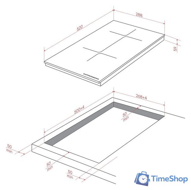 Варочная панель KUPPERSBERG ICI 316 - Изображение №5 — Интернет-магазин Time-Shop